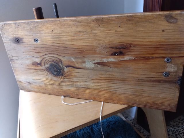 Jamonero madera maciza