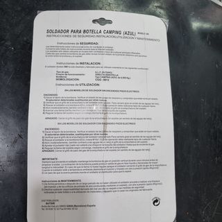 Soplete para bombona THPHOON P500 BUTSIR