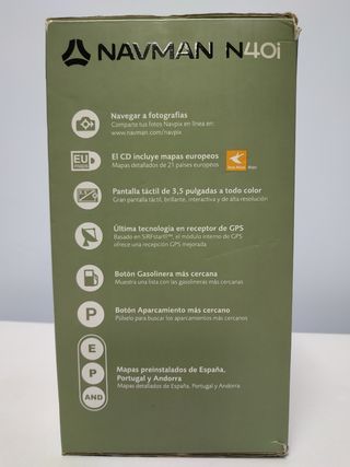 Navegador GPS Navman N40i con cámara