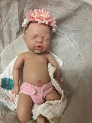 Bebe reborn de silicona disponible