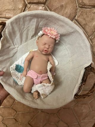Bebe reborn de silicona disponible