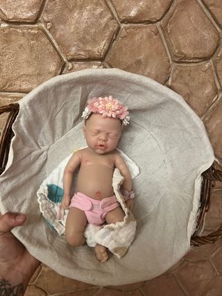 Bebe reborn de silicona disponible