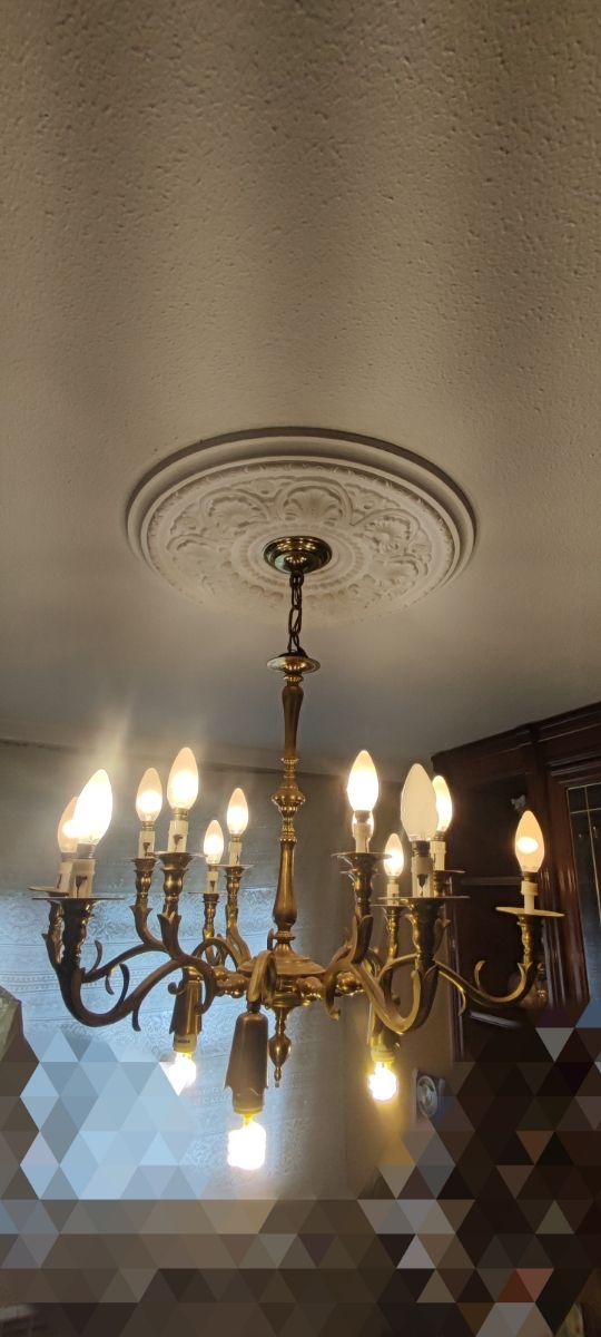 Lampara araña de techo