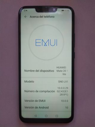 HUAWEI MATE 20 LITE