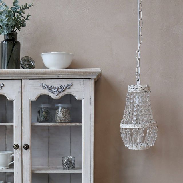 Lámpara de techo shabby chic