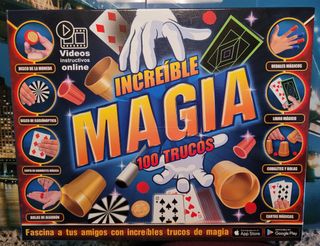 JUEGO 100 TRUCOS DE MAGIA CON APP.