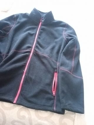 Chaqueta Polar, Roja o Negra,Nueva