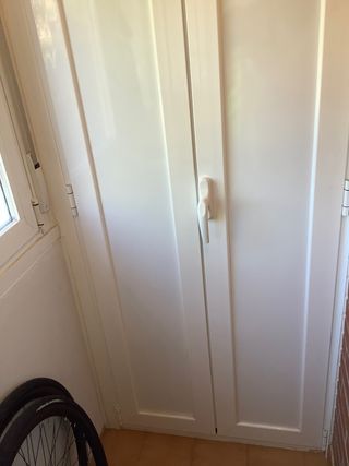 2 puertas robustas aluminio blanco ver fotos