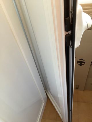 2 puertas robustas aluminio blanco ver fotos