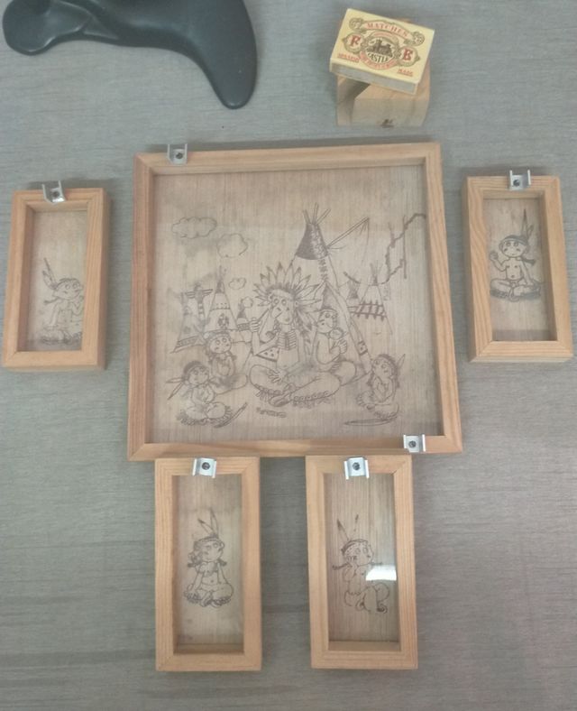 PILARÍN BAYÉS -- CENICERO DE MADERA