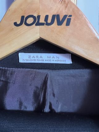 Traje Zara Man negro