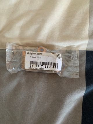 Pastillas freno moto bmw Brembo