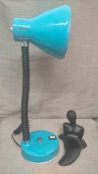 FLEXO ESCRITORIO VINTAGE AZUL