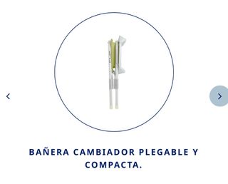 Cambiador con bañera JANE