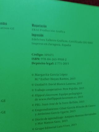 2 libros de biología y geología