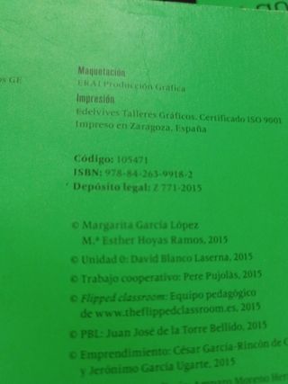 2 libros de biología y geología