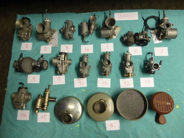 Vendo carburadores AMAL para moto antigüa