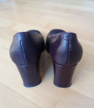 Zapatos Tacón Cuña Zara 