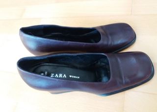 Zapatos Tacón Cuña Zara 