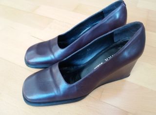 Zapatos Tacón Cuña Zara 