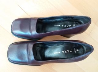 Zapatos Tacón Cuña Zara 