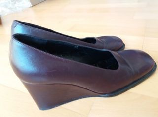 Zapatos Tacón Cuña Zara 