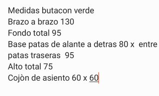 Butaca grande vintage