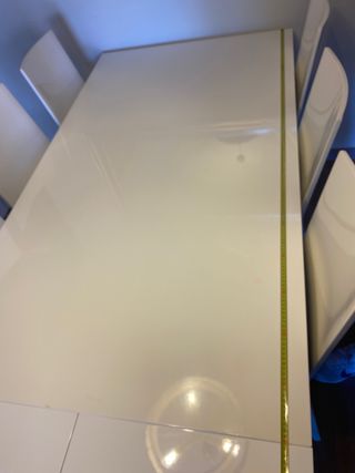 MESA EXTENSIBLE (2M) Y 6 SILLAS
