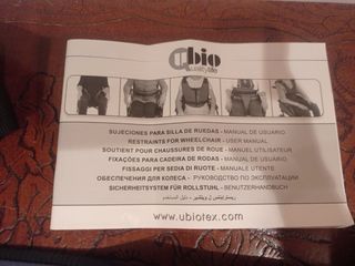 Cinturón sujeción para silla Talla M/L