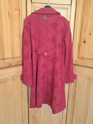 Abrigo Desigual Vintage. Talla 44