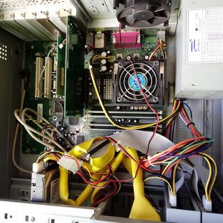 placa base intel Desktop board retro vintage