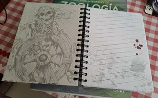 Cuaderno Piratas del Caribe Disney Parks