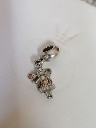 ABALORIO CHARM PANDORA PLATA ORO HADA 791032