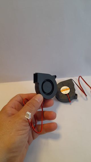 2 TURBO VENTILADORES 5015 PARA IMPRESORAS 3D