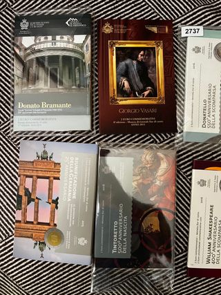 Coleccion Lote monedas san marino varios años