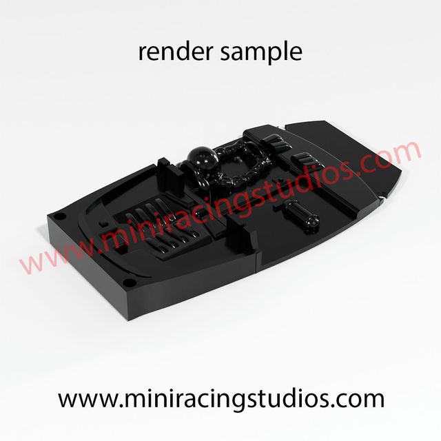 Cockpit de Lexán de para ASCARI de NINCO