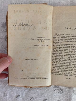 Libro San Juan de la Cruz