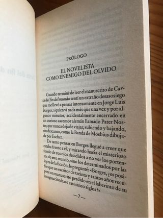 Carta del fin del mundo