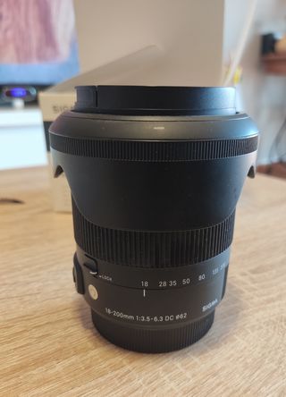Objetivo Sigma 18-200 para Sony