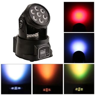✅️Cabeza movil escenario Led Wash 70W RGBW 