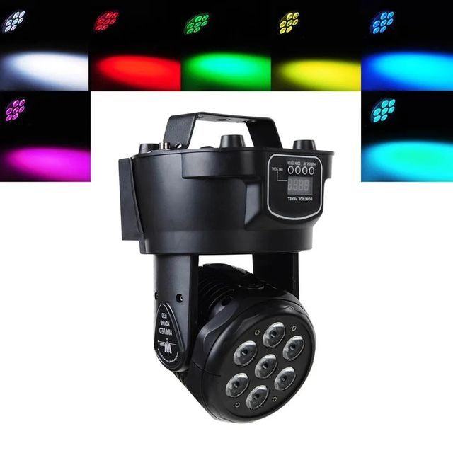 ✅️Cabeza movil escenario Led Wash 70W RGBW