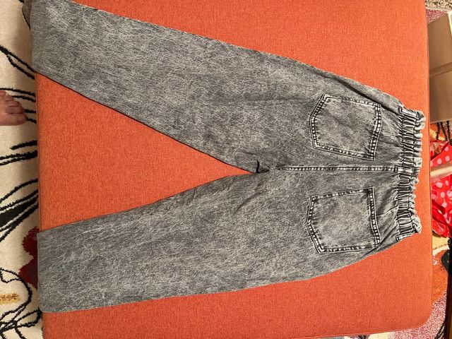 Jeans vita alta elastico