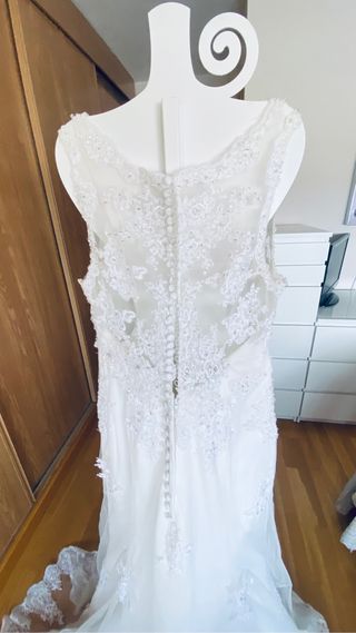 Vestido novia vértice gala