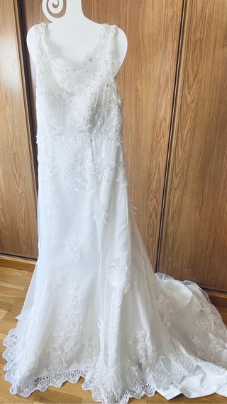 Vestido novia vértice gala