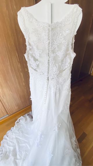 Vestido novia vértice gala