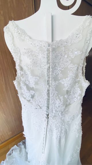 Vestido novia vértice gala
