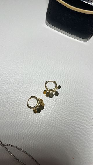 Pendientes dorados