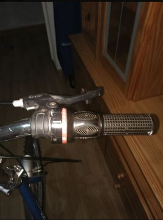 Bicicleta plegable de marchas.