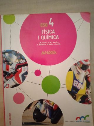 Libro de física y química 4 ESO