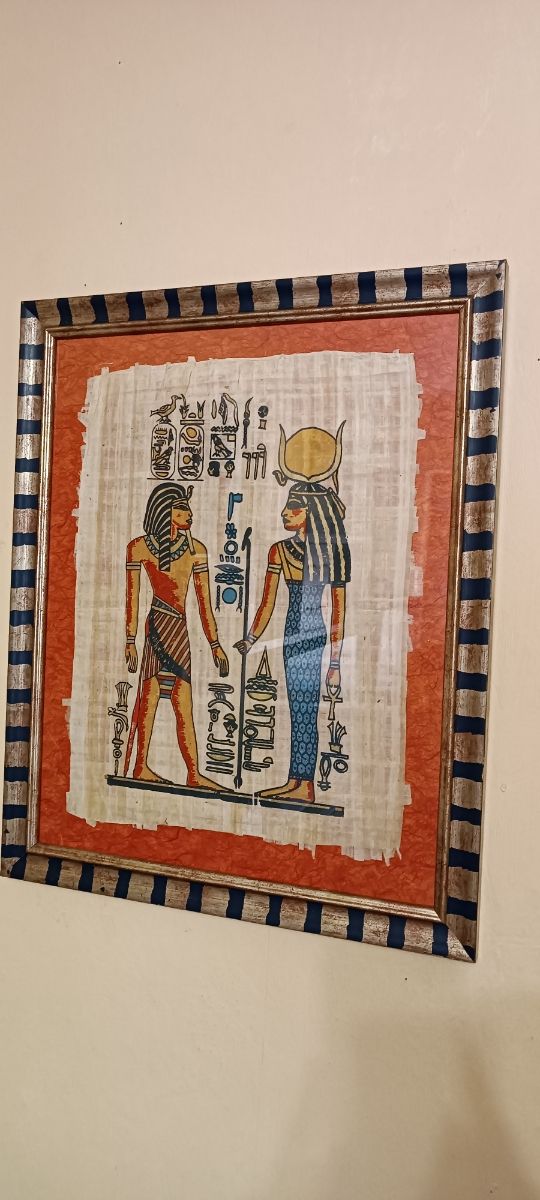 Cuadros pergamino egipcio autentico